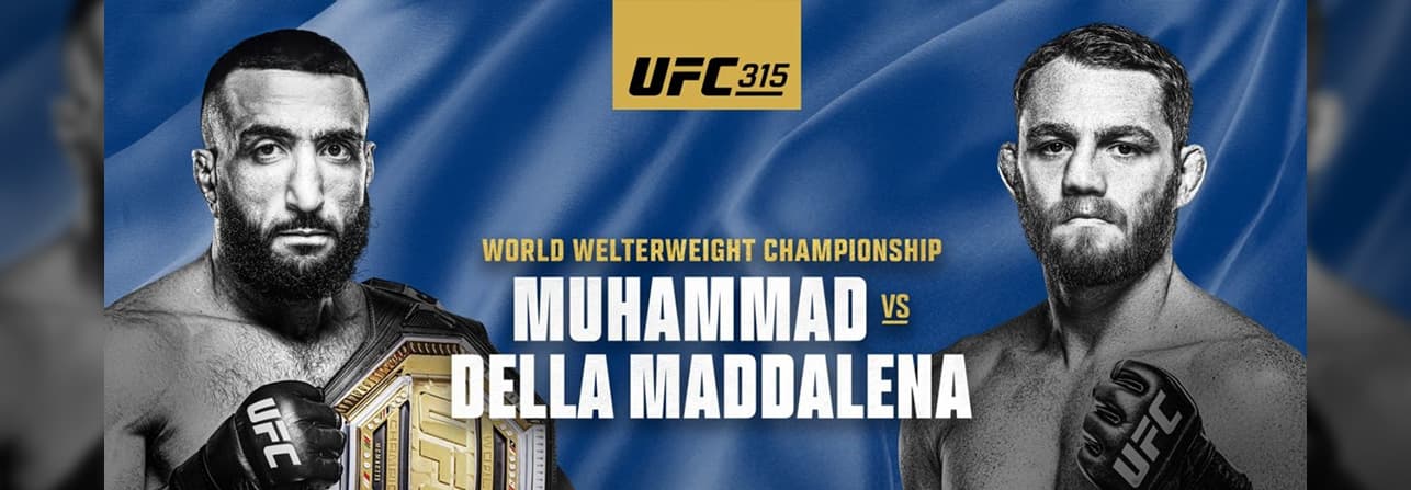 UFC 315 Muhammad vs Della Maddalena