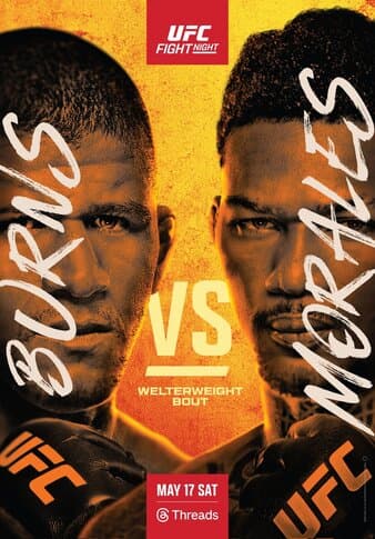 UFC Fight Night Burns vs Morales